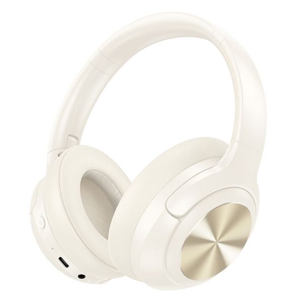 5a4243075b47022b0e56773054d375fc HOCO wireless headphones bluetooth ANC W54 milky white