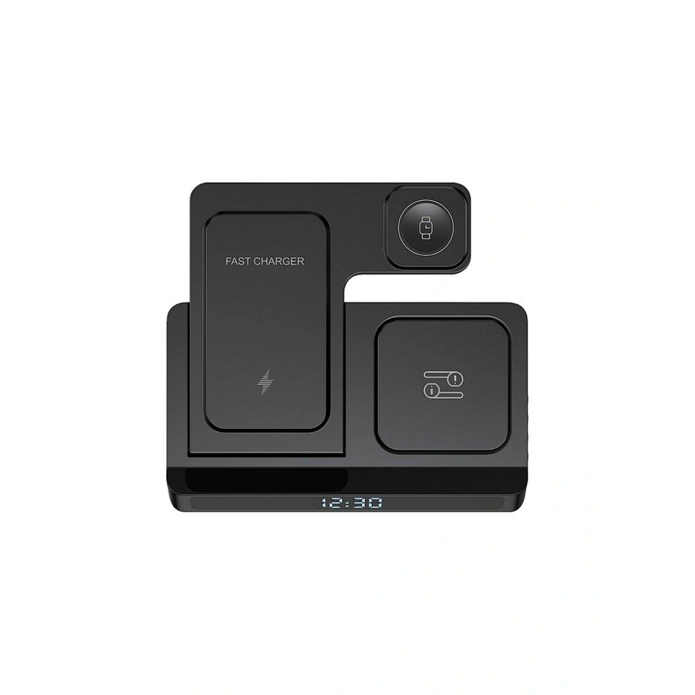 WiWU - Wireless Charger with alarm clock Wi-C006 Power Air 5in1