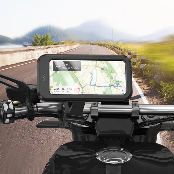 Phone holder for bike / motorcycle Hoco CA101 black