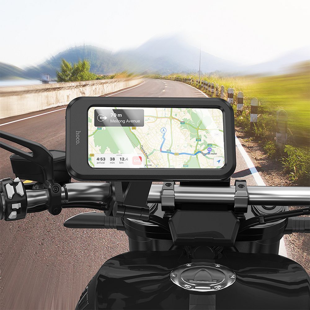 Phone holder for bike / motorcycle Hoco CA101 black