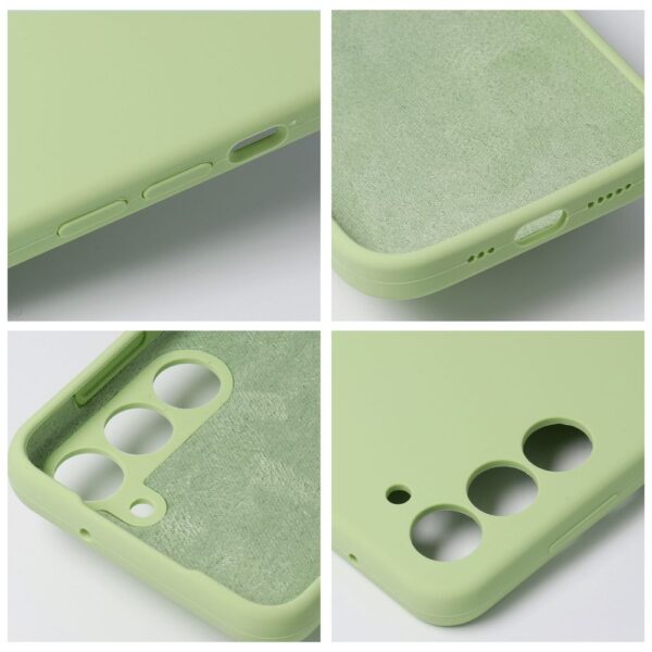 ROAR case CLOUD SKIN for SAMSUNG S25 FE Light green