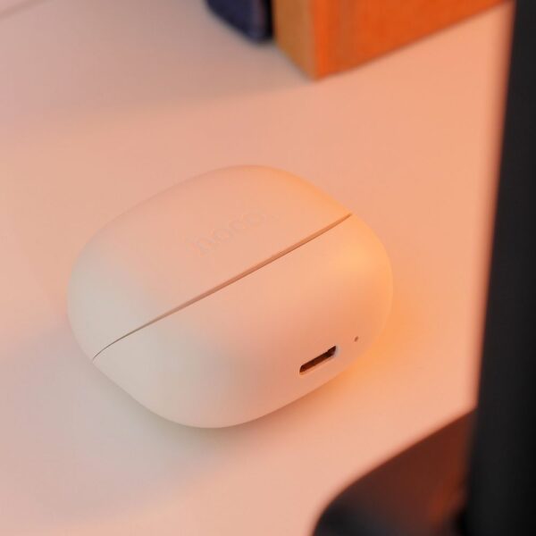 5d4ec207047c7a6c2b1a75773b700025 HOCO wireless earphones bluetooth TWS EW200 milky white