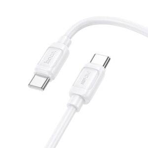 HOCO cable Type C to Type C 5A 240W X115 1 m white