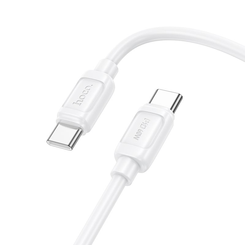 HOCO cable Type C to Type C 5A 240W X115 1 m white