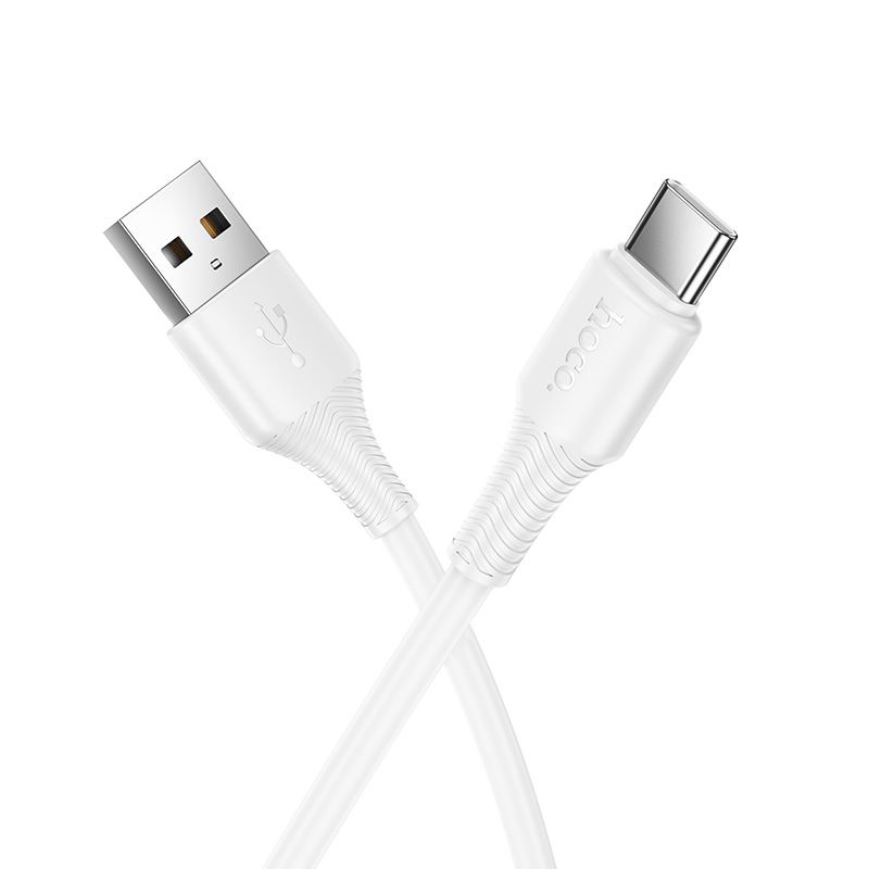 Cable USB A to USB C Hoco 3A 1 m X120 white