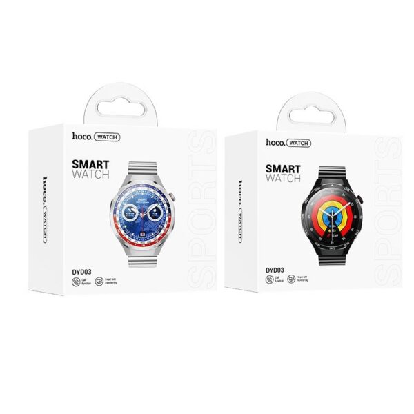Smartwatch 1,53" TFT Hoco with call function DYD03 silver