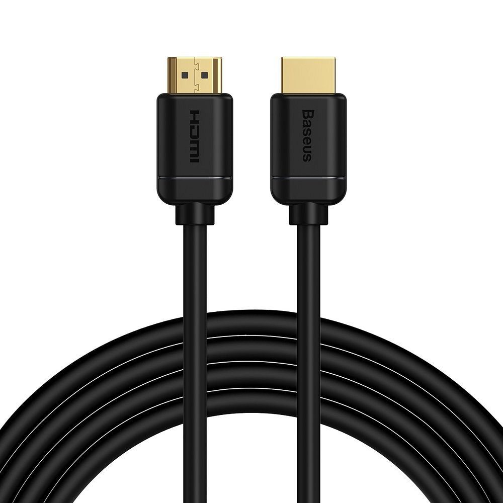 62b6f889d2165df751cfb025a9e4c4d0 BASEUS cable HDMI to HDMI 4K 60Hz 2.0 High Definition CAKGQ-C01 3m black
