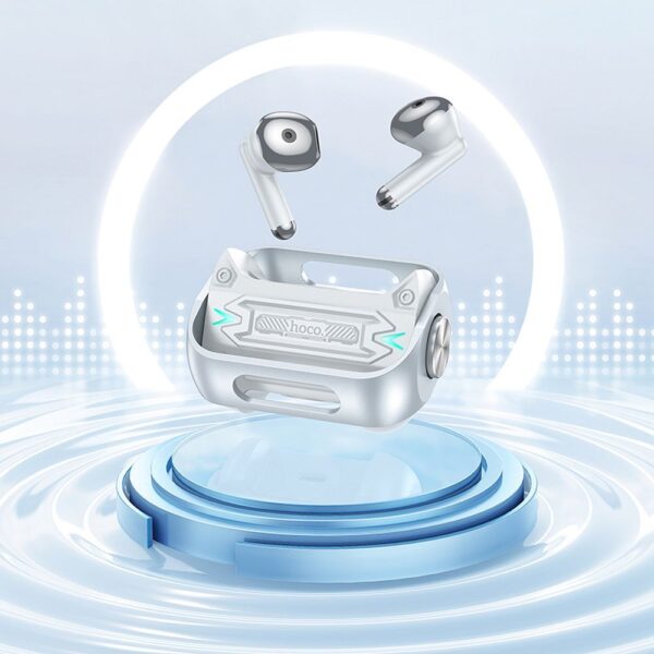 HOCO wireless bluetooth earphones TWS EW55 silver