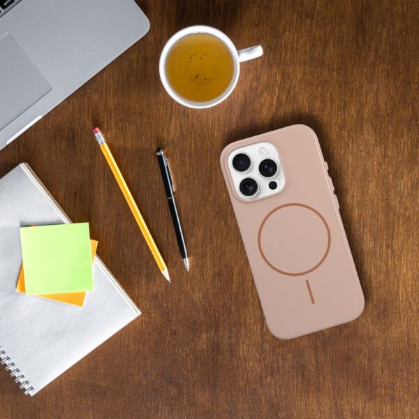640393bb6a8f10dc98565d38712b1526 Glossy Mag Cover compatible with MagSafe for IPHONE 17 PRO desert gold