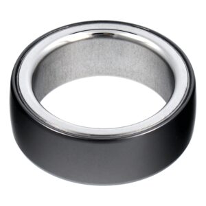 64507eb71b82bb7d10fab15dfb08d291 Smart Ring R8 - smart ceramic ring with charging box Size 15,4mm black