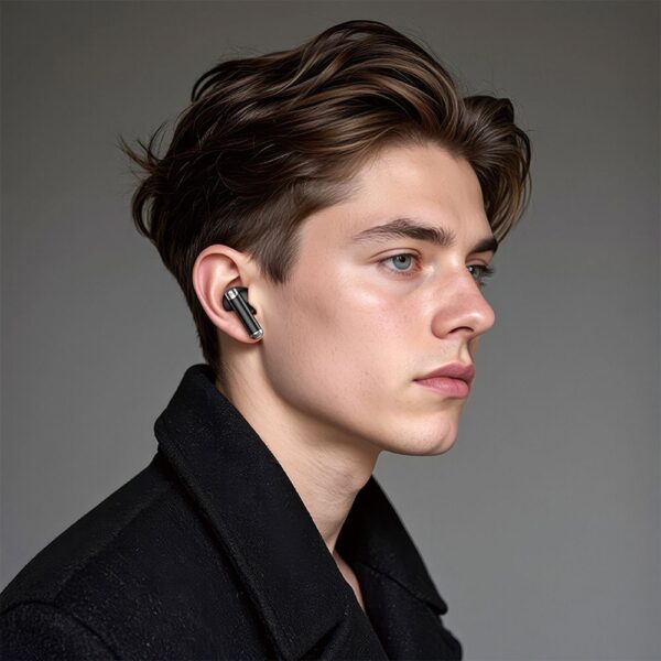 64b937fd3e0eb366e95eb81546a29ce1 HOCO wireless earphones bluetooth TWS ANC ENC EQ26 black