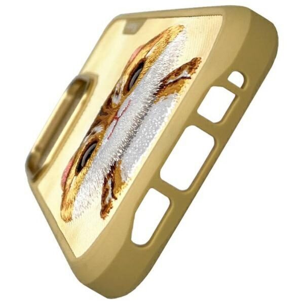 654ebaec298d08080e61fced2c85ea08 NIMMY case BIG EYED PET 2.0 Cat for IPHONE 16 Pro Max khaki