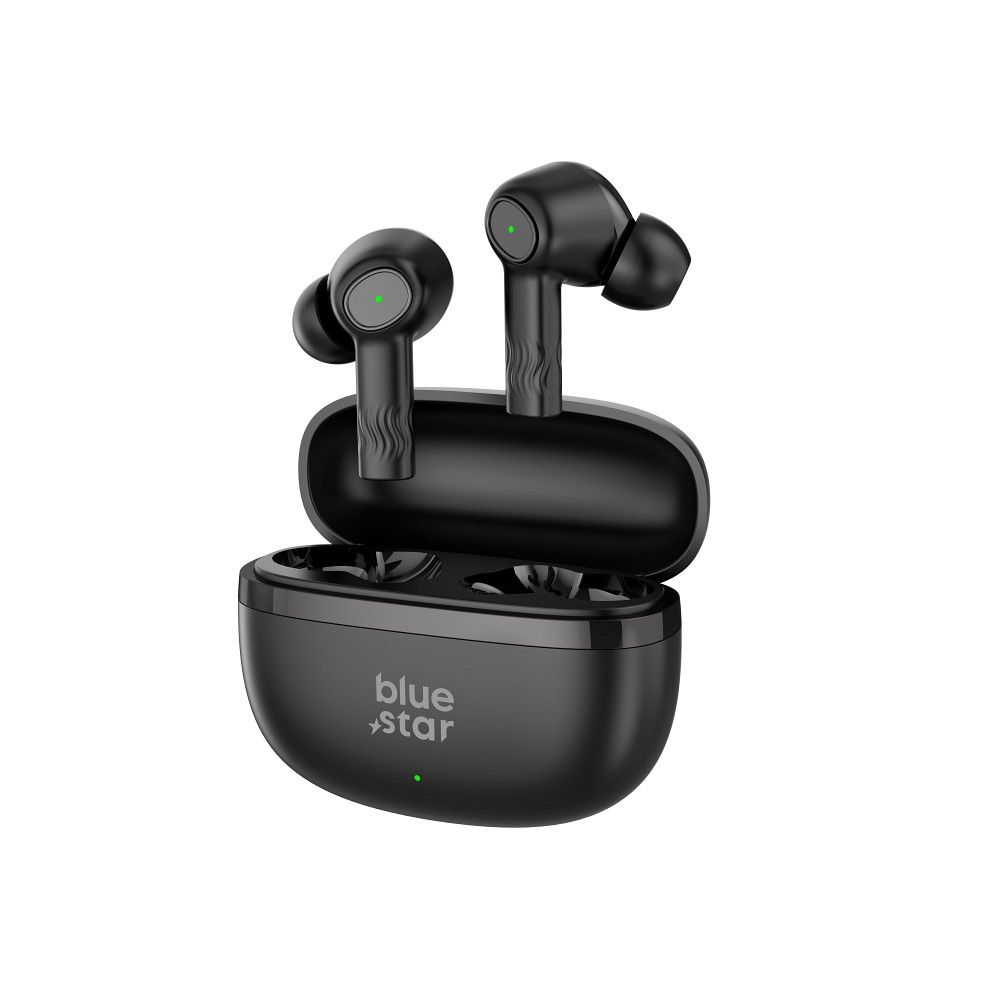 Wireless earbuds Blue Star AC20E TWS ANC + ENC black