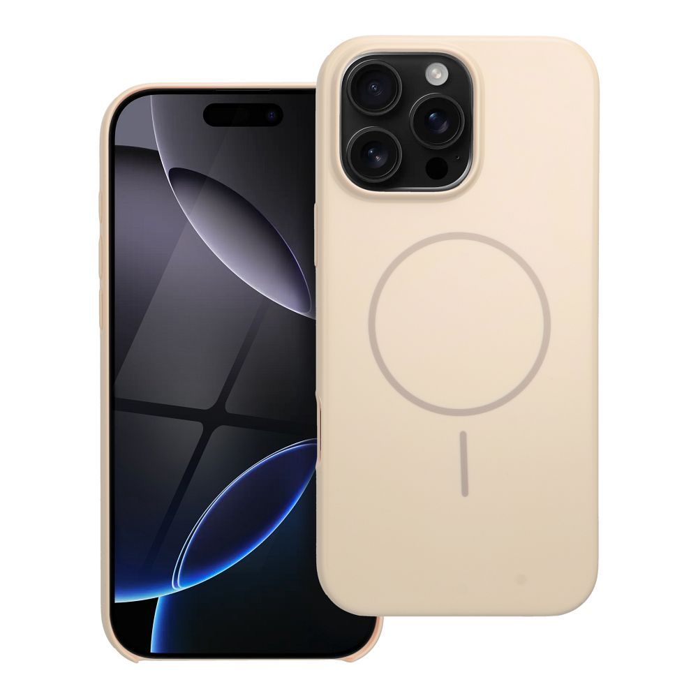 Glossy Mag Cover compatible with MagSafe for IPHONE 16 PRO MAX white