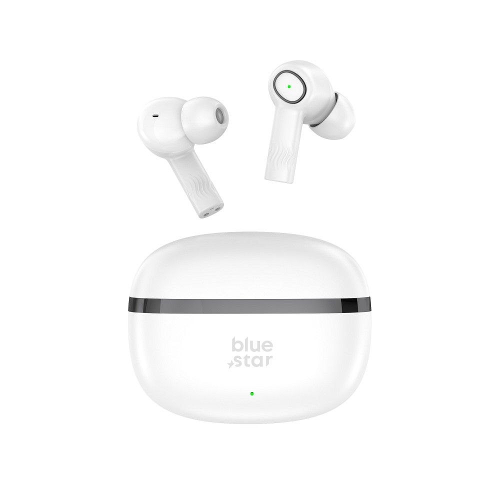 Wireless earbuds Blue Star AC20C TWS ENC white