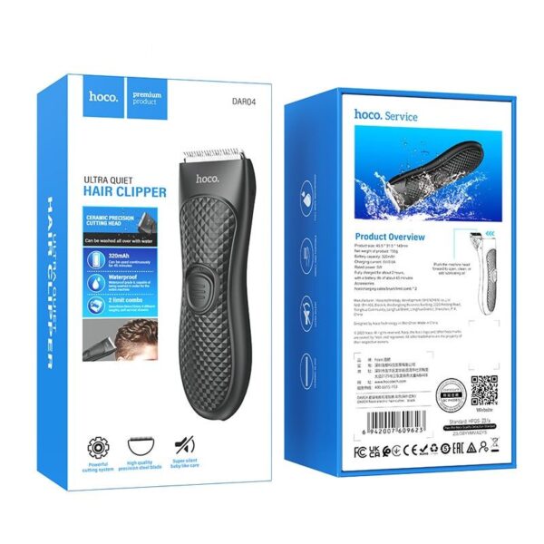 6bacb26cb07ba09bad501a5002da3496 Hair clipper Hoco DAR04 black