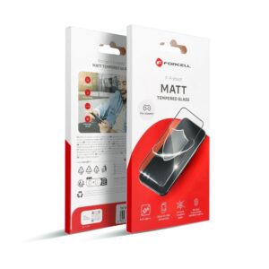 Forcell Matt Glass - for Iphone 16 Pro / 17 / 17 Pro black