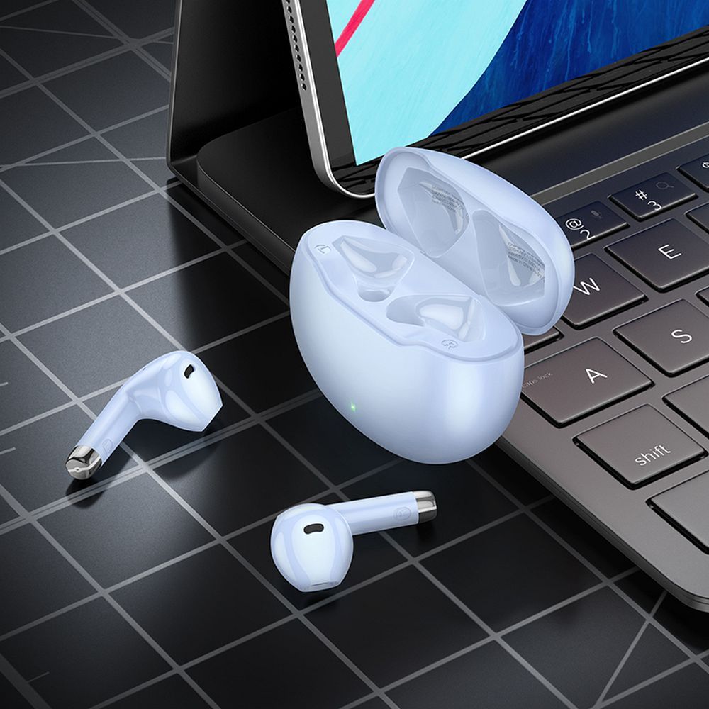 EOL HOCO wireless bluetooth earphones TWS EW61 blue