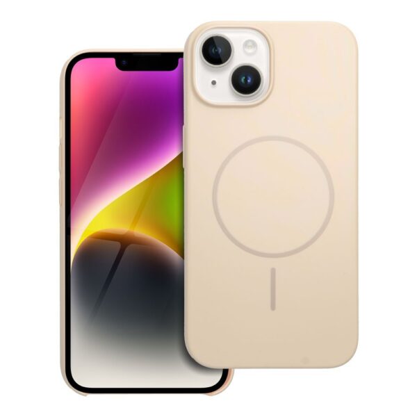 Glossy Mag Cover compatible with MagSafe for IPHONE 13 / 14 white