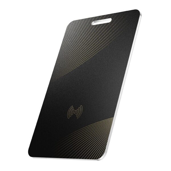 Locator compatible with Apple Find My Hoco card shape E92 black