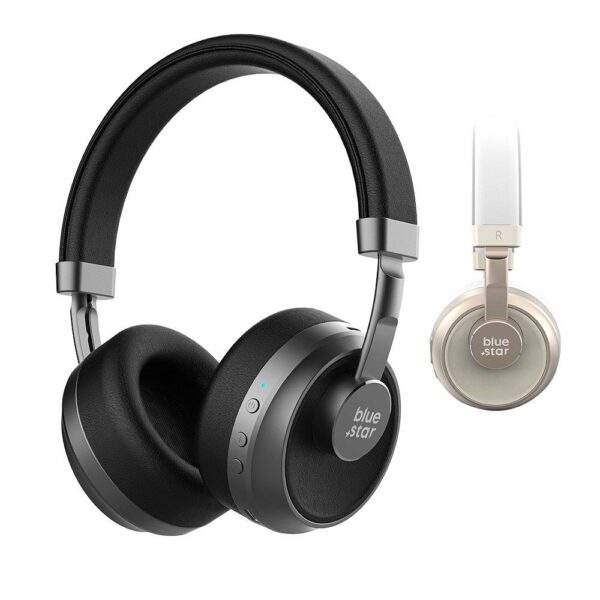 71592eafdfcde001893df32ebe106c34 Wireless on ear headphones Blue Star BH02 white