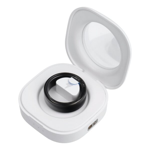7161cba681e94c0408c82400ff0b04ba Smart Ring R11M- smart steel ring with charging box Size 7 (17.3mm), black