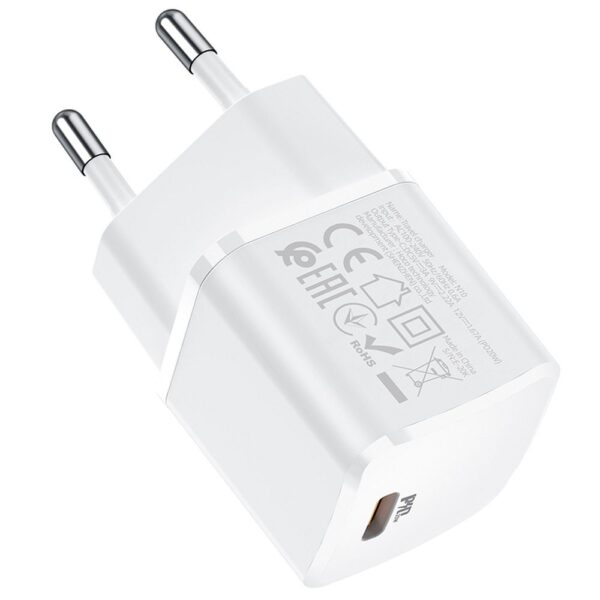 HOCO travel charger Type C PD 20W N10 white