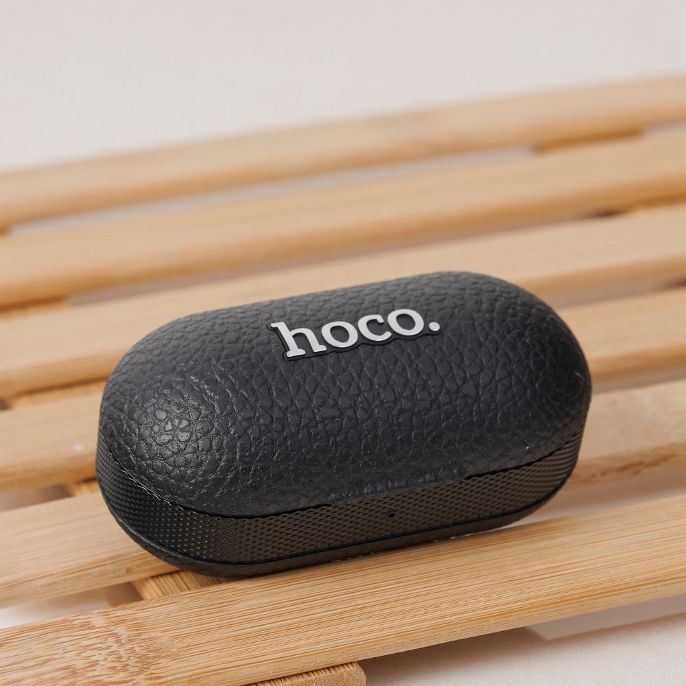 718128241dbeb487492eac98d24a5afb HOCO wireless earphone bluetooth TWS EQ19 midnight black