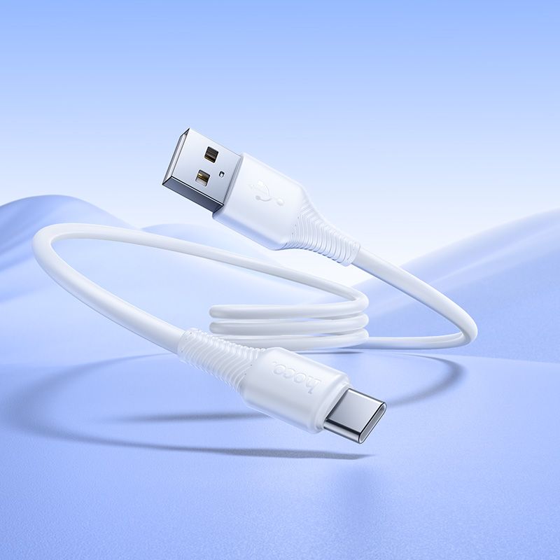 Cable USB A to USB C Hoco 3A 1 m X120 white