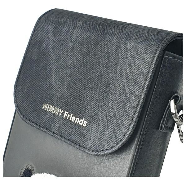 721f5e544e2ecb3ae50ad331316d7e33 NIMMY phone bag BIG EYED PET 2.0 Panda black
