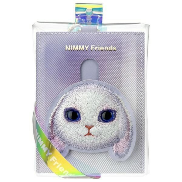 74880a81c6bcac57708ab6735b2a319d NIMMY card wallet BIG EYED PET 2.0 Rabbit purple