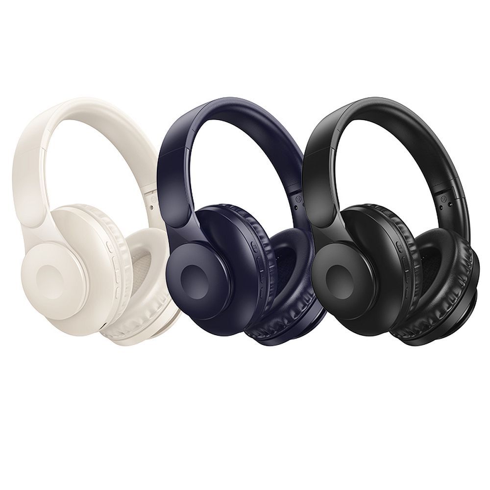77986940ea1c8fd64ef343b2523b6e0a HOCO wireless headphones milky whitetooth W45 milky white