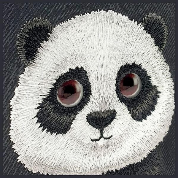 NIMMY case BIG EYED PET 2.0 Panda for IPHONE 15 Pro Max black