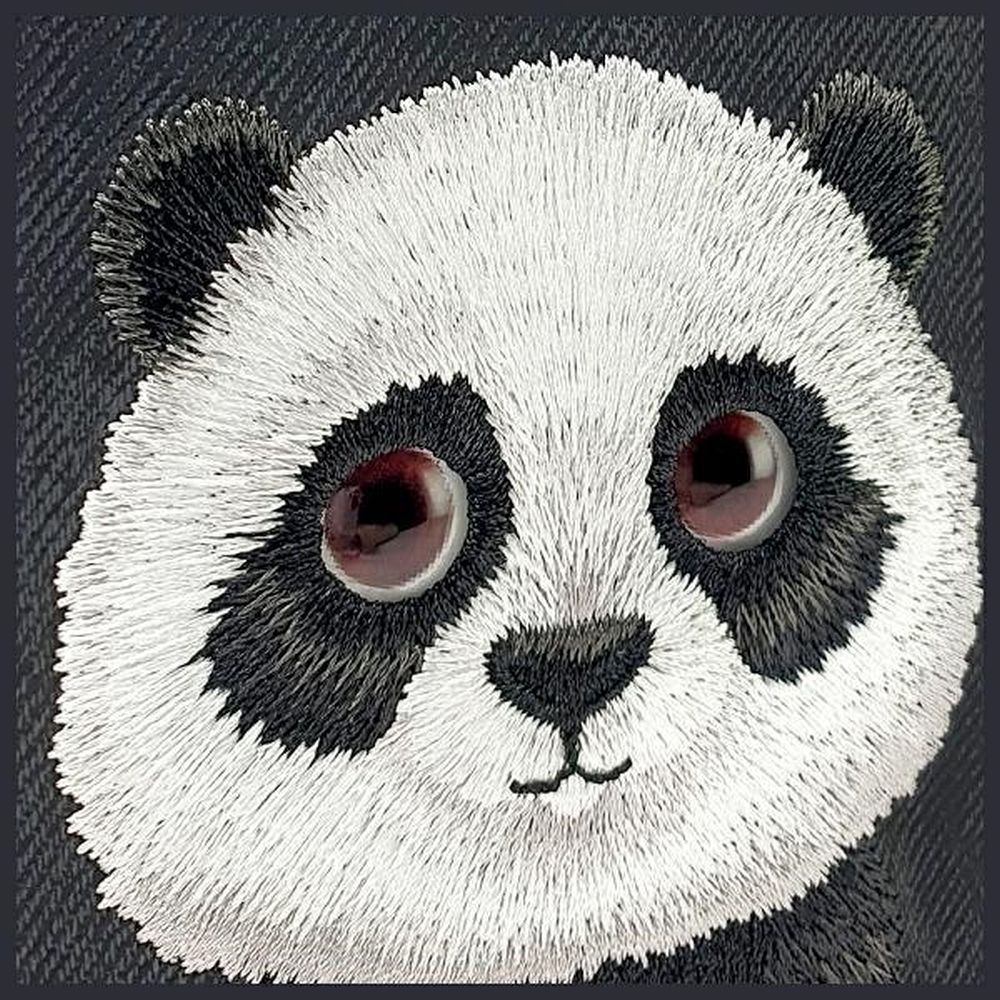 NIMMY case BIG EYED PET 2.0 Panda for IPHONE 15 Pro Max black
