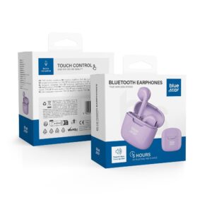 Wireless earbuds Blue Star FI7 TWS purple