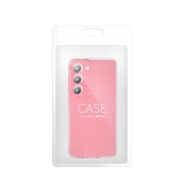 CLEAR CASE 2 mm BLINK for SAMSUNG S25 FE pink