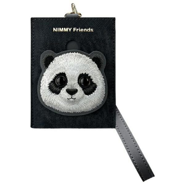 7840e084a169168810d221035828db87 NIMMY set 3in1 phone bag + wallet + gps cover BIG EYED PET 2.0 Panda black