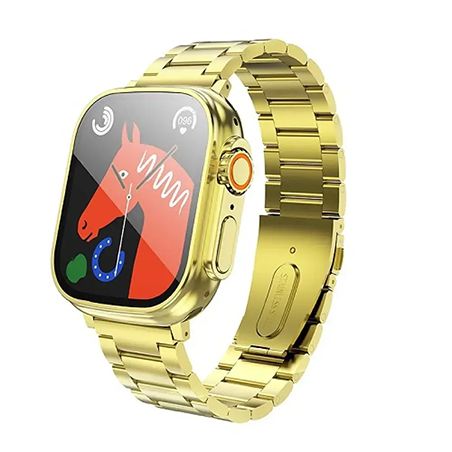 HOCO smartwatch Y12 Ultra smart sports watch (call version) light gold