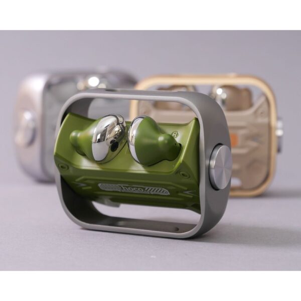 HOCO wireless bluetooth earphones TWS EW55 army green