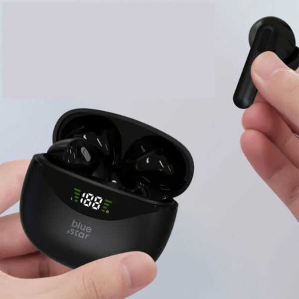 7bb508d896ce1089b6f22f3f1ce38fe1 Wireless earbuds Blue Star T60 TWS black