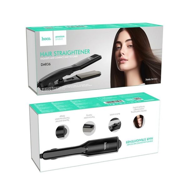 7ed463a38ef21c29a9f646547c66416e Hair straightener Hoco DAR36 black