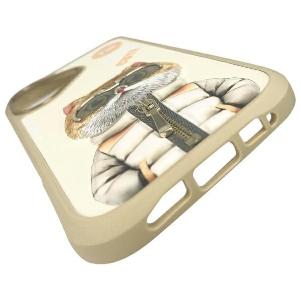 NIMMY case COOL&CUTE 2.0 Cat for IPHONE 16 khaki