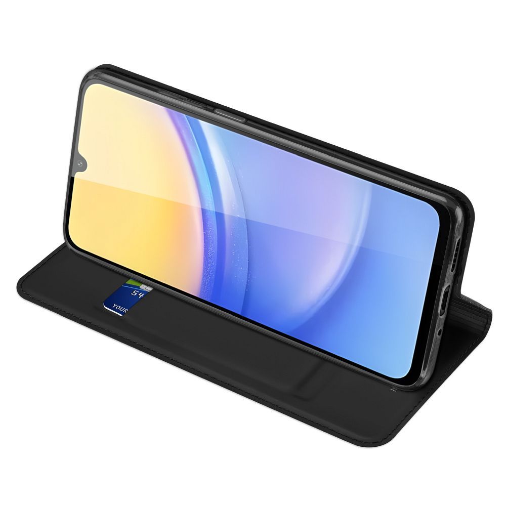 DUX DUCIS wallet case SKIN PRO for SAMSUNG A16 5G black