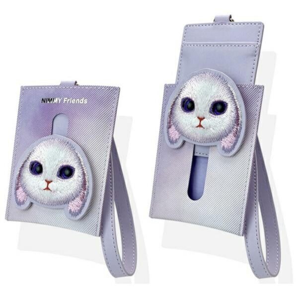 7ffea3e0454845c93933c79b9da78401 NIMMY set 3in1 phone bag + wallet + gps cover BIG EYED PET 2.0 Rabbit purple