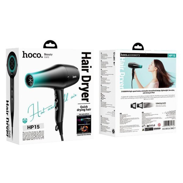 81cf521e20db4123996f26e467b39597 Hair dryer Hoco HP15 gradient blue