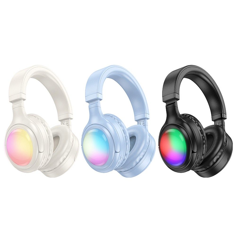 HOCO wireless headphones bluetooth W48 blue