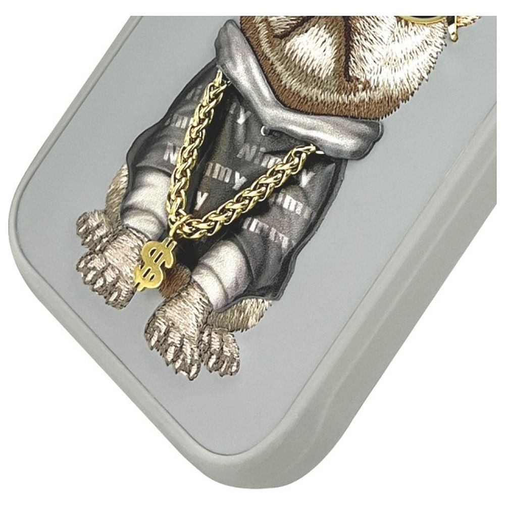 83d1823572cb53cf534f122c58203274 NIMMY case GLASSES COOL DOG for IPHONE 15 Pro Max gray