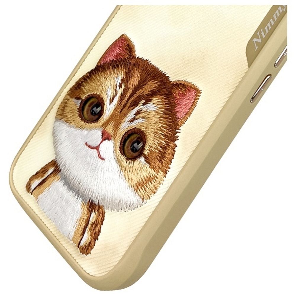 83e84781908a3960208ab96580d0f5d4 NIMMY case BIG EYED PET 2.0 Cat for IPHONE 16 khaki