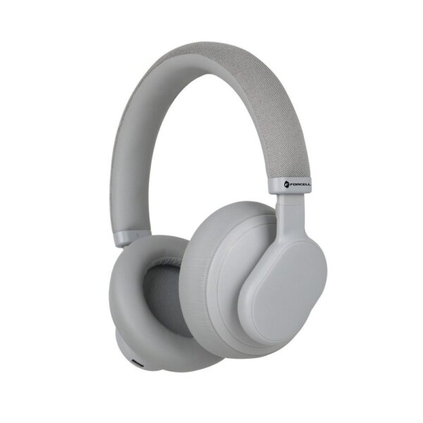 83ea1c0e64e0896705ab969a5d7cc69d FORCELL F-AUDIO Touch Beat wireless headphones bluetooth ANC grey