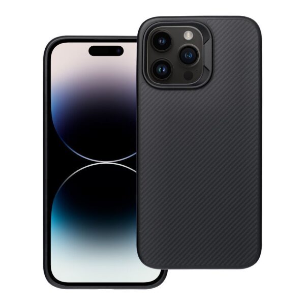 84465f64ff837c9f2ac6da78bfbb0f0e Carbon Elite Mag Cover compatible with MagSafe for IPHONE 14 PRO MAX black